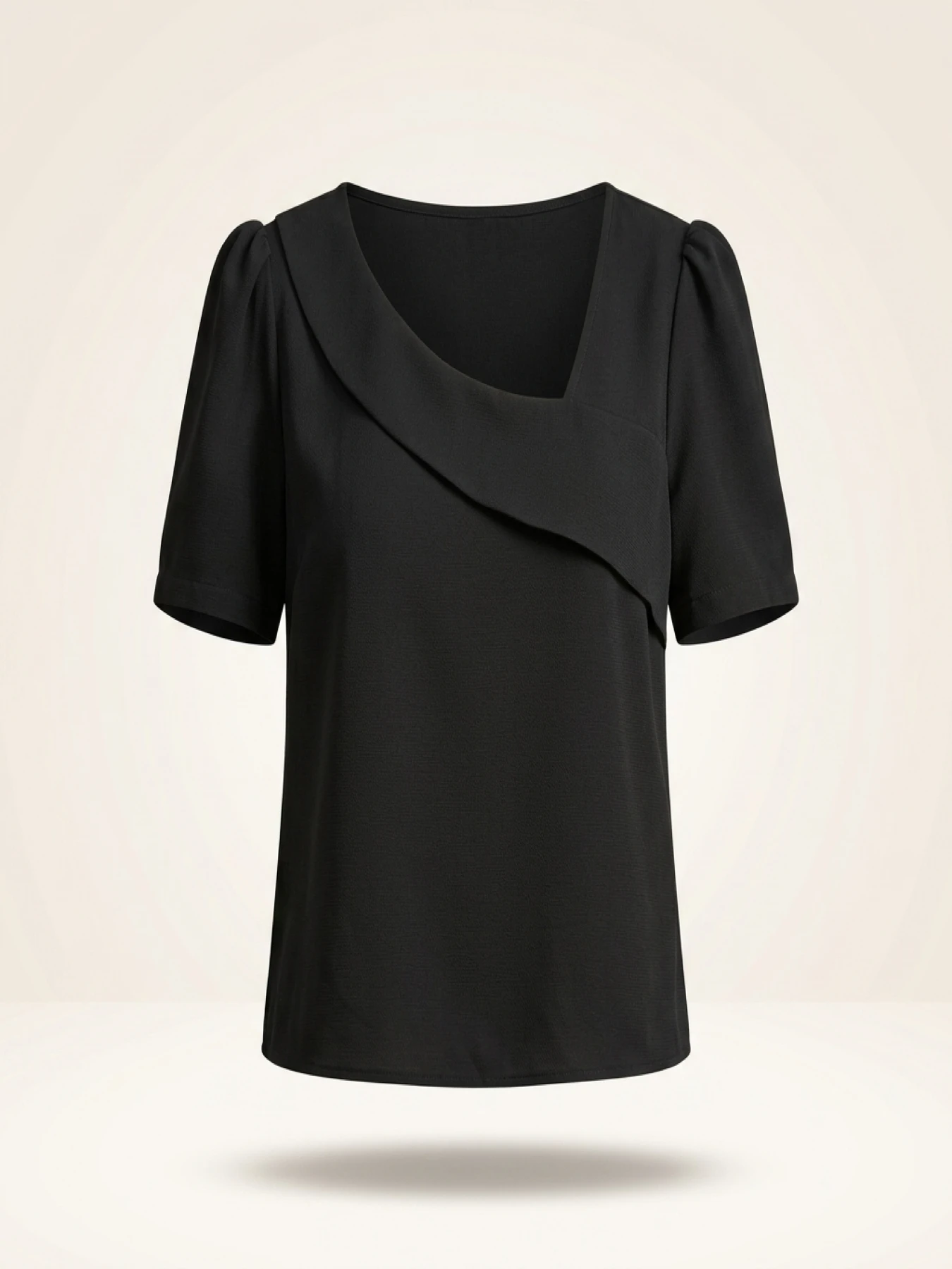 Plus SizeTemperament Blouse Casual Loose Woman Shirt Elegant Short Sleeve Blouse Weekday