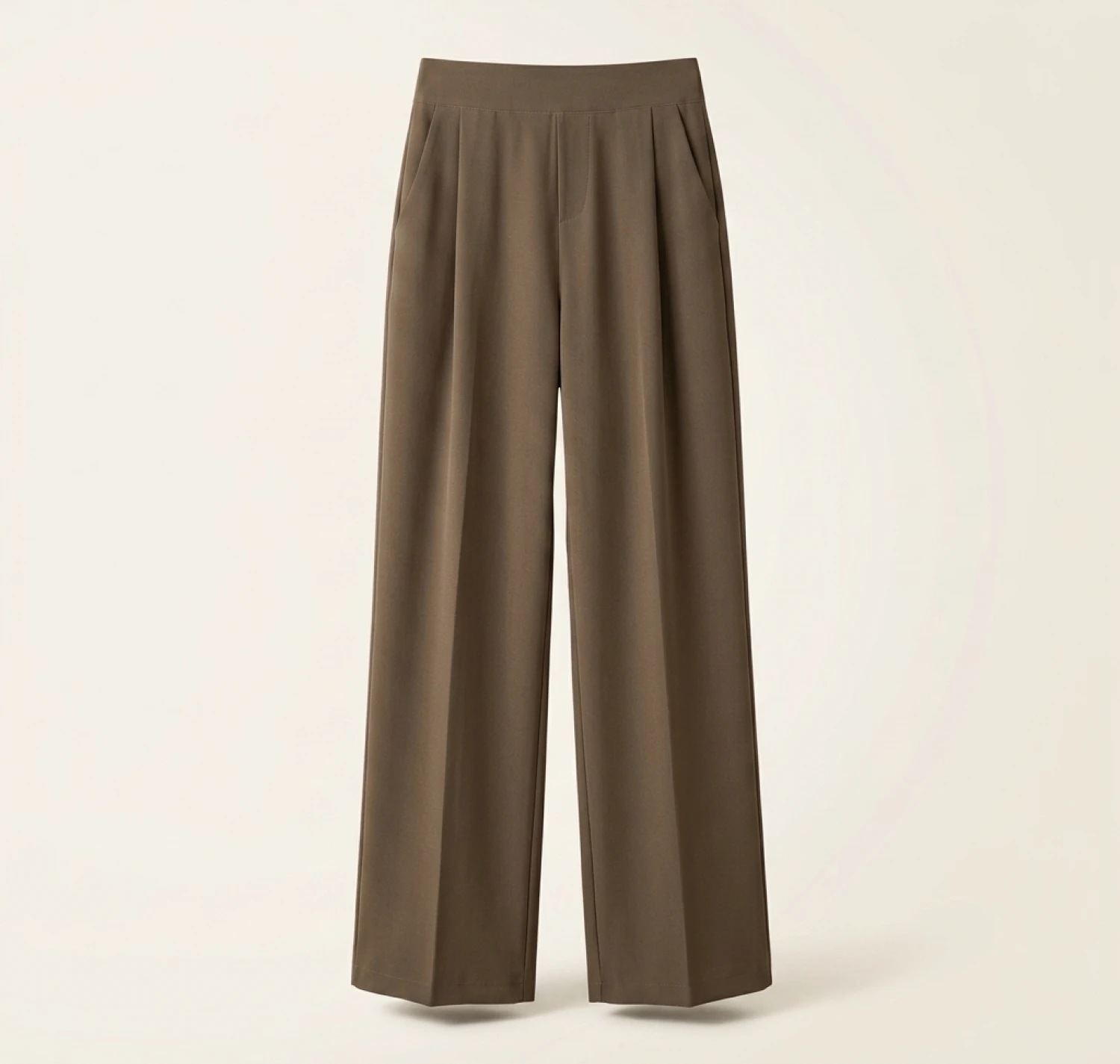 casual pants woman High sense pendant black suit wide leg high waist straight leg loose women's pants - Image 4