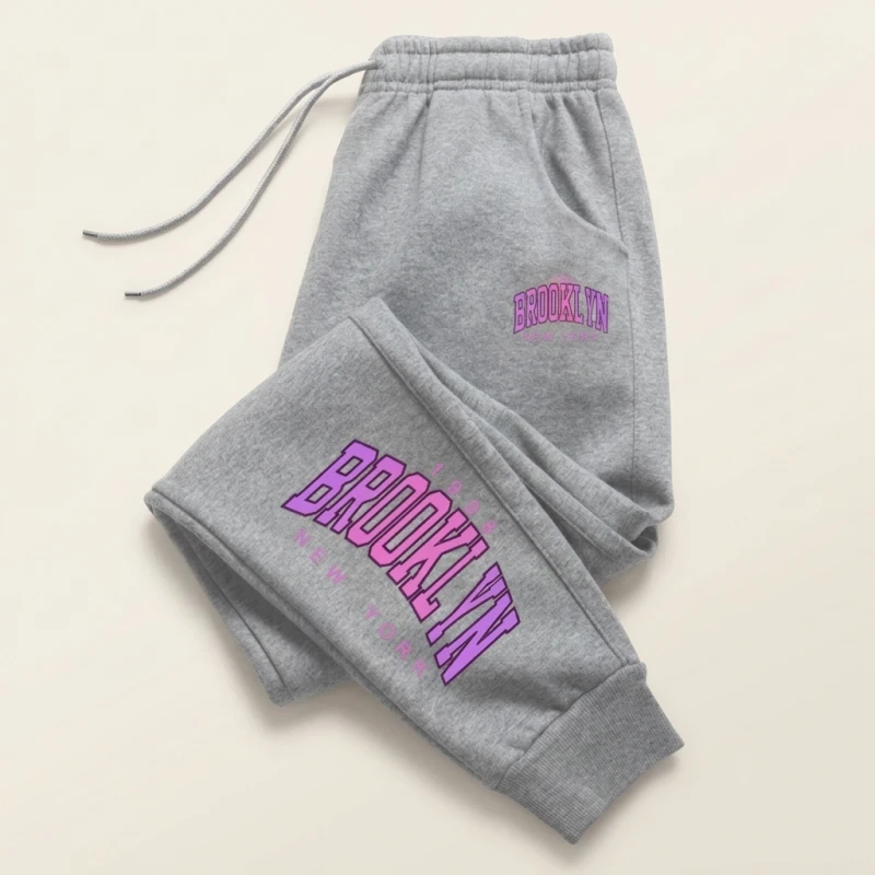 Casual Womens Sweatpants Letter Printing Trousers Daily Outdoors Gym Sports Jogging Pants Office Street Fashion Woman Pants Y2k