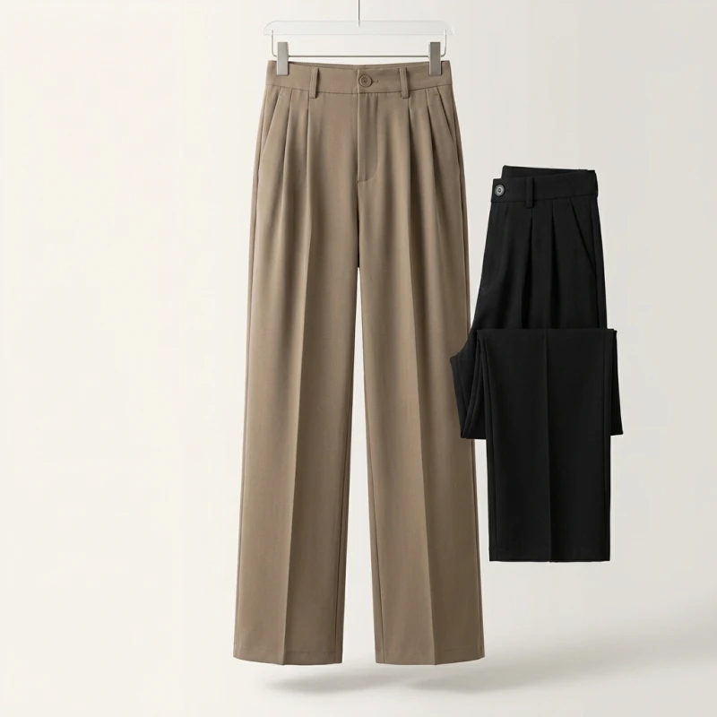 High Waist Loose Wide Leg Pants Women's Summer Indian Style Suit Pants Slimming Large Size Floor-Length Casual Trousers - Image 3