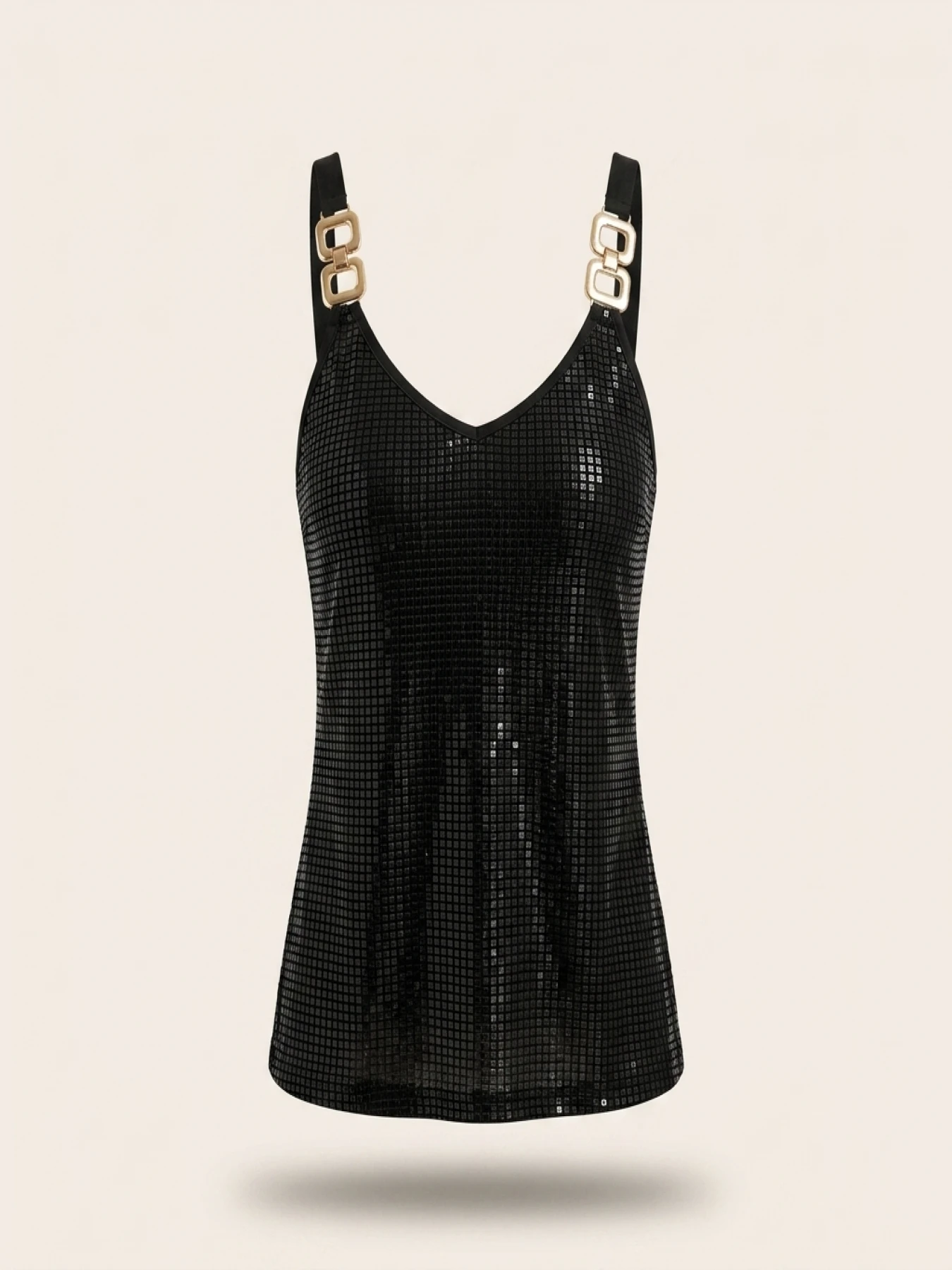 Women Plus Size Woven Summer Tank Top