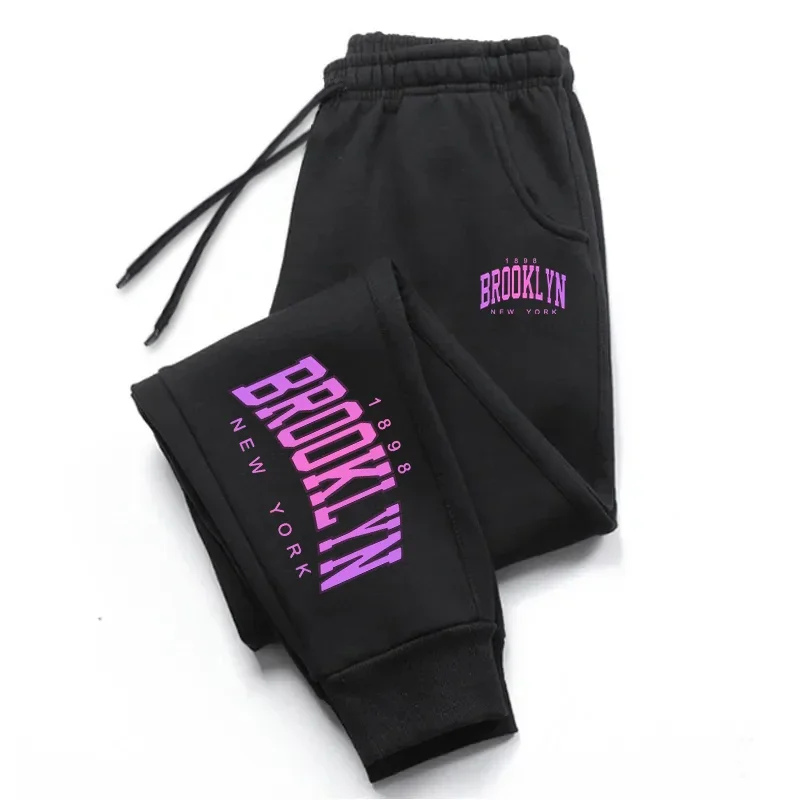 Casual Womens Sweatpants Letter Printing Trousers Daily Outdoors Gym Sports Jogging Pants Office Street Fashion Woman Pants Y2k - Image 2