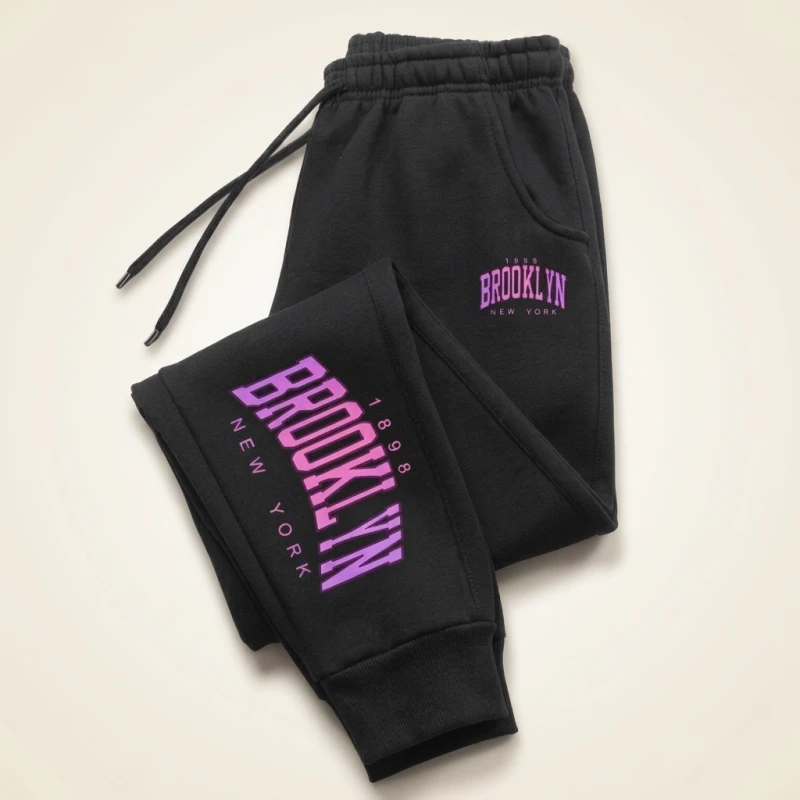 Casual Womens Sweatpants Letter Printing Trousers Daily Outdoors Gym Sports Jogging Pants Office Street Fashion Woman Pants Y2k - Image 2