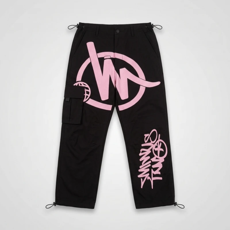 Casual Printed Elastic Pocket Pants Men's Long Trousers Comfortable Elastic Waistband with Pockets Fashionable Leisure Style - Image 5