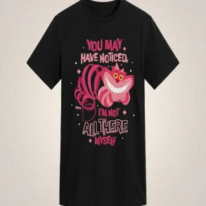 Cartoon cat Plus size women's round neck short sleeve T-shirt with elastic half sleeves and trendy prints