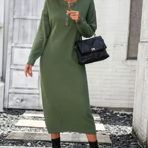Women Plus Size Autumn Dress