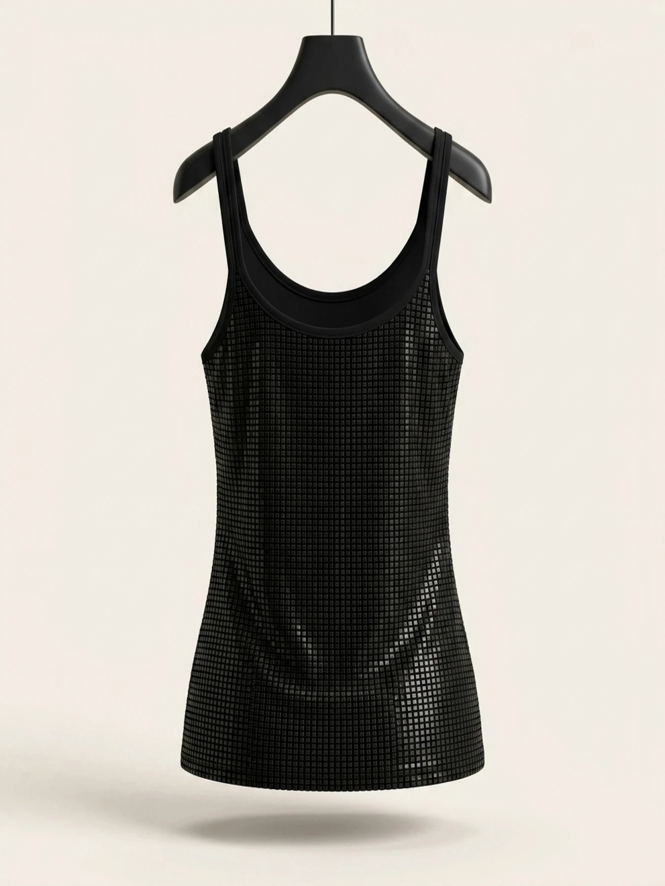 Women Plus Size Woven Summer Tank Top - Image 2