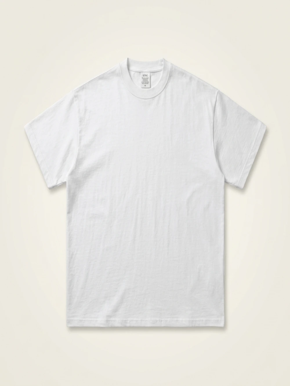 Plus Size T-Shirt Women Pure Wihte Color Short Sleeve Simple Style Round Neck Casual Loose Fit Cotton Tee Summer Oversized Tops - Image 5
