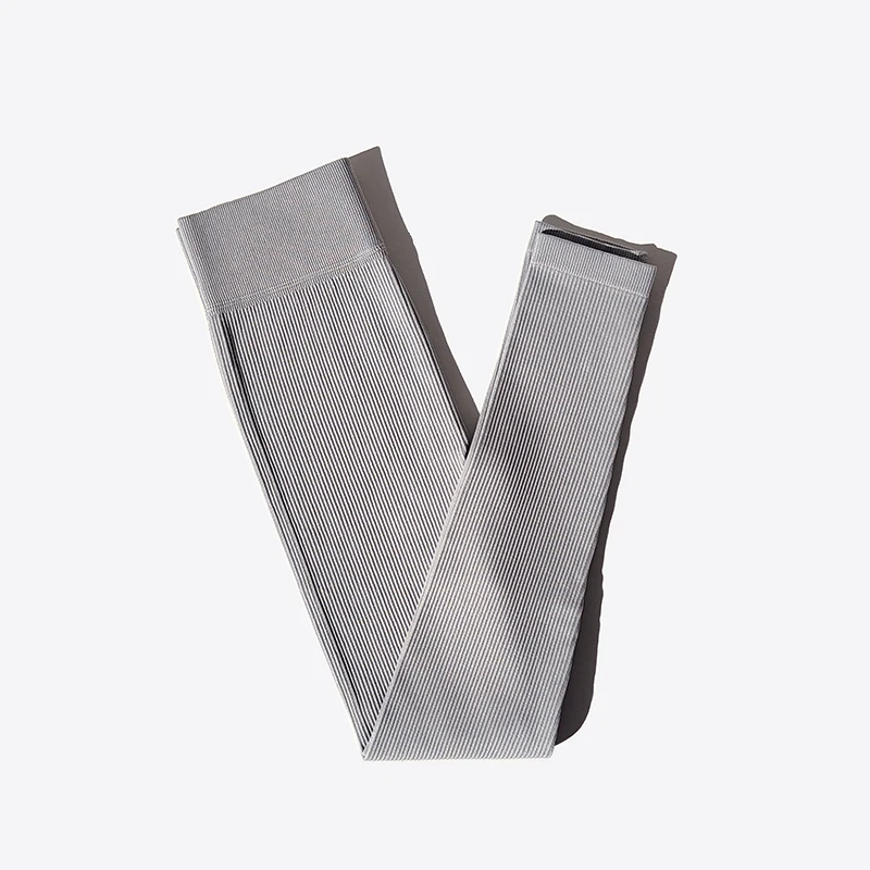 New Ribbed Seamless Yoga Pants High Waist Gym Leggings Sport Women Fitness Female Legging Tummy Control Running Tights - Image 3