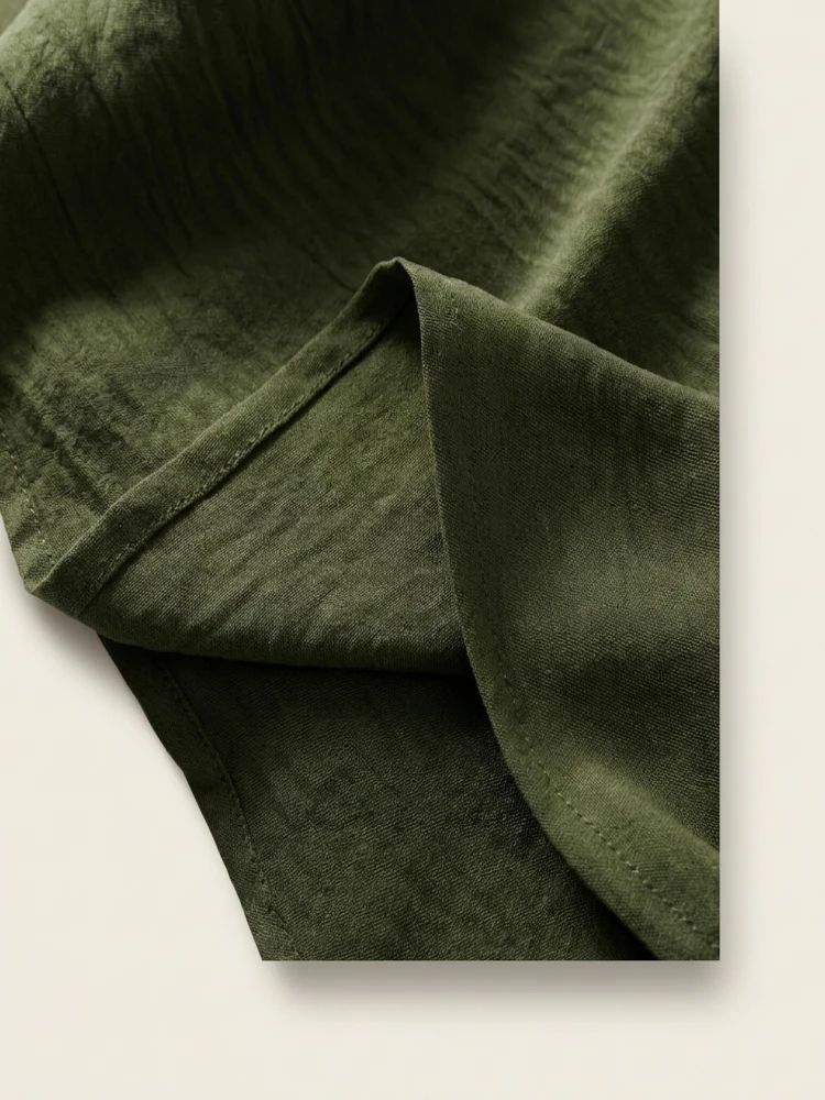 Plus Size Women's Casual Tops Loose Breathable Long Sleeve Stand Collar Female T-shirt Polyester Fashion Apparel V-neck Clothing - Image 6