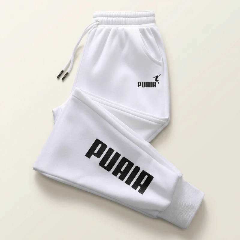 Letter Print Women Pants Autumn Winter New Sport Jogging Trousers Fitness Loose Fit Clothing Solid Color Outfit Streetwear Pants - Image 5