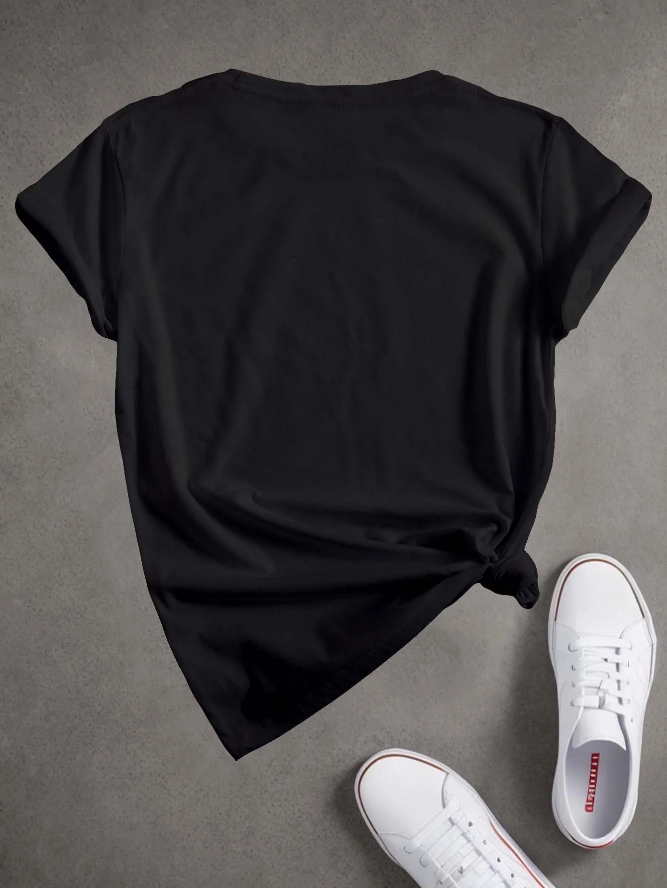 New Women's T-shirt Plus Size Printed Casual Loose Fashion Short Sleeve T-shirt, Soft Comfortable and Breathable, Outdoor Sports - Image 2