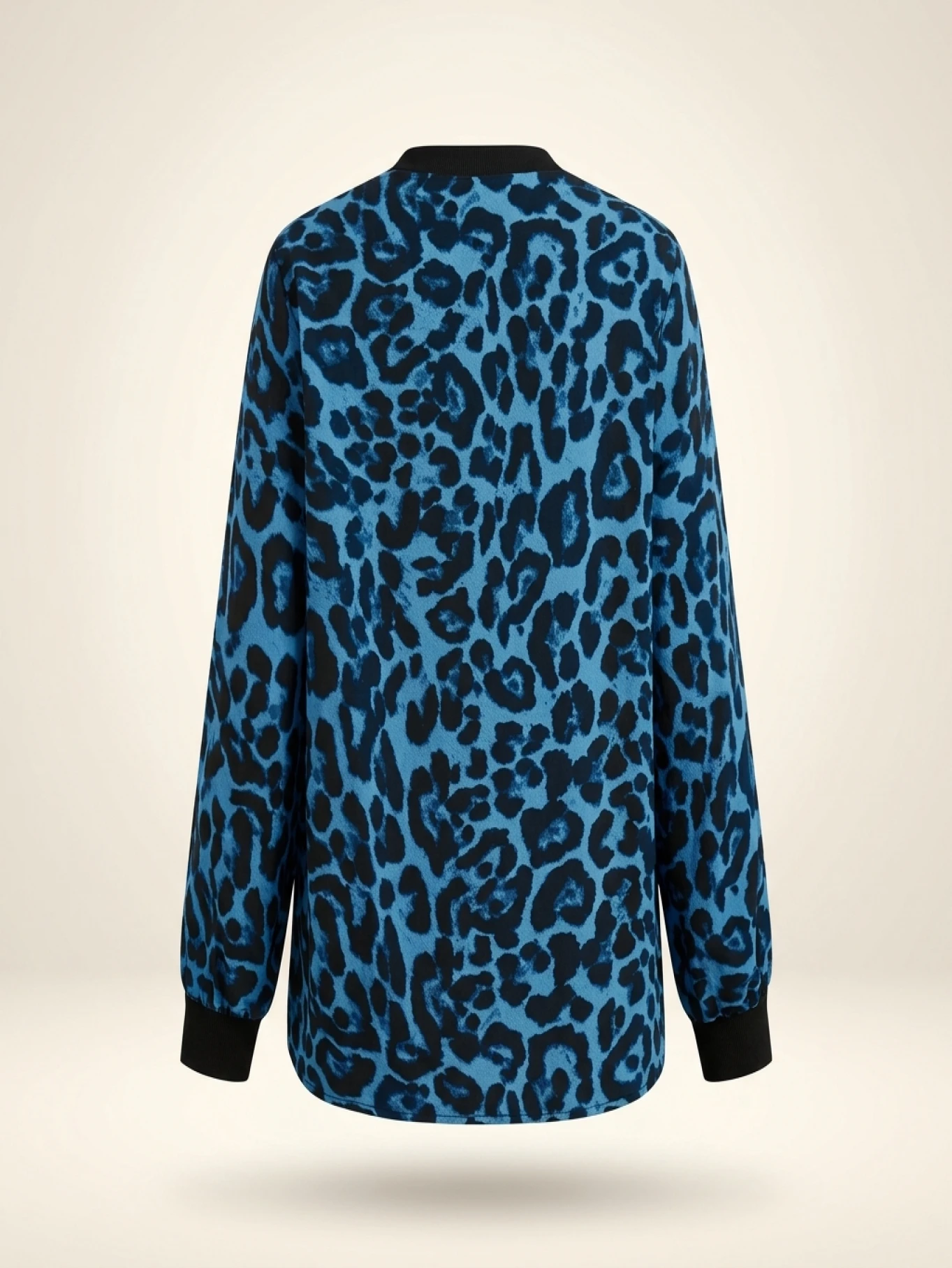 Women Plus Size Woven Spring And Autumn Shirt - Image 2