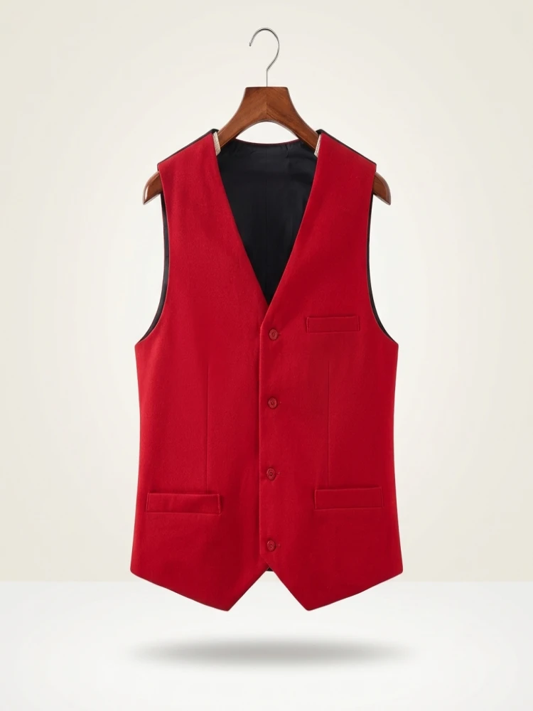 New Casual Chic In Office Lady's Plus Size Waistcoat Matching Elegant Lady's Vest V-Neck Sleeveless Tank Top Loose Coat Jacket - Image 2