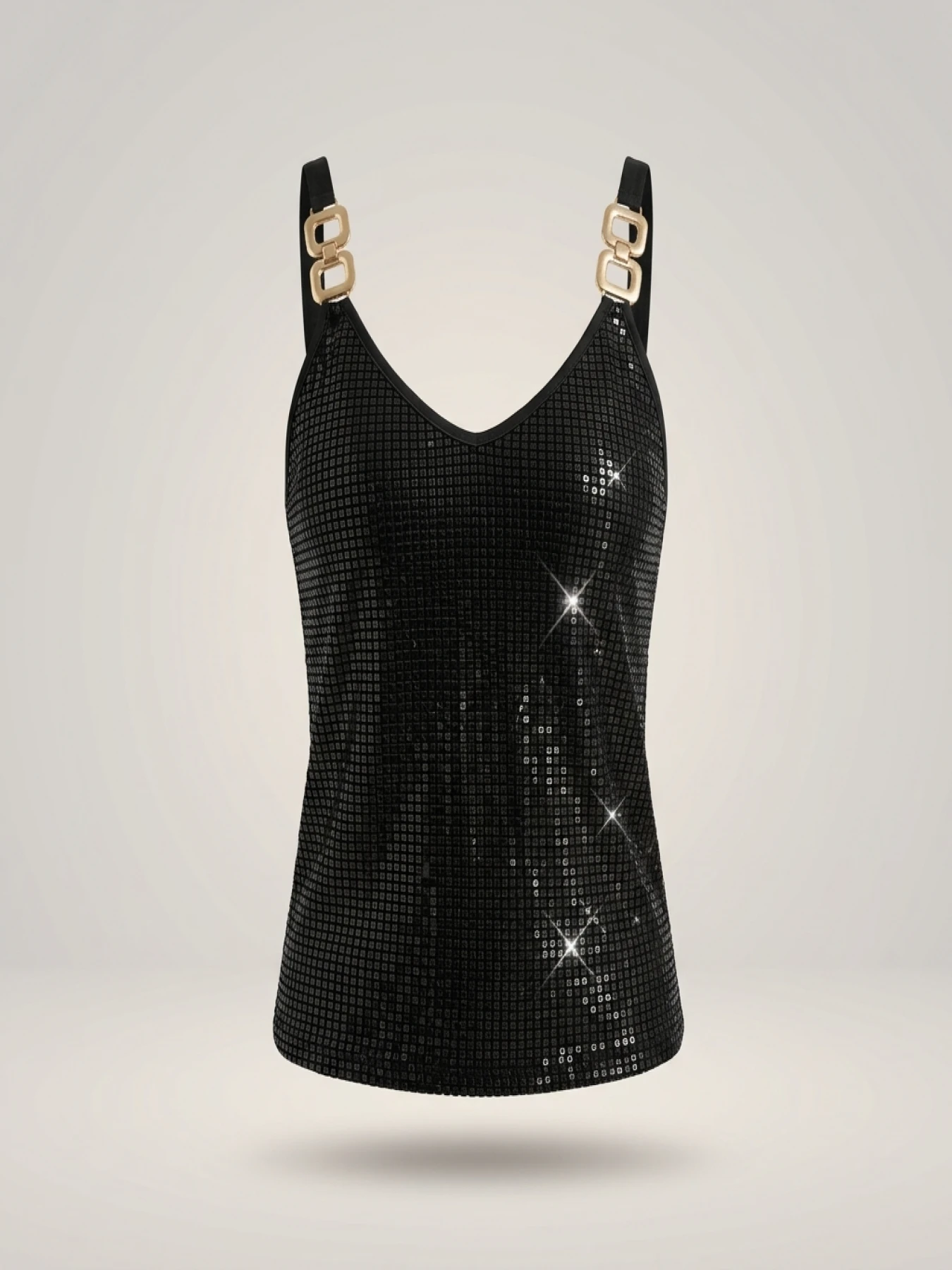 Women Plus Size Woven Summer Tank Top - Image 4