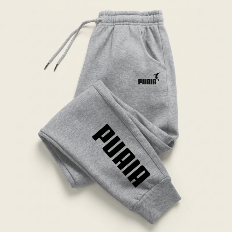 Letter Print Women Pants Autumn Winter New Sport Jogging Trousers Fitness Loose Fit Clothing Solid Color Outfit Streetwear Pants - Image 4