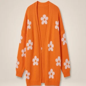 Plus Size Women's 2025 Autumn New Cardigan Star Pattern Fashion Loose Daily Home Lazy Style Sweater