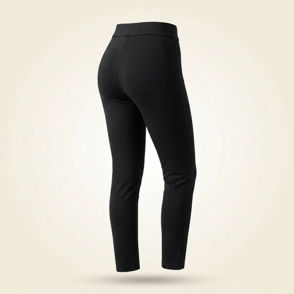 Spring Pants for Women High Waist Casual Stretch Pockets Solid Color Match Top Slim Pencil Pants Mother Clothing - Image 2