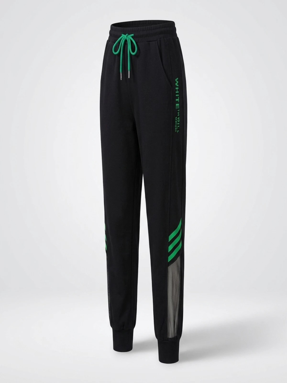 Ice Silk Qui Dry Summer Thin Me Harlan Pants Women's Spor Slimming High Waist Nine Point Casual Pants Indian Sle - Image 2