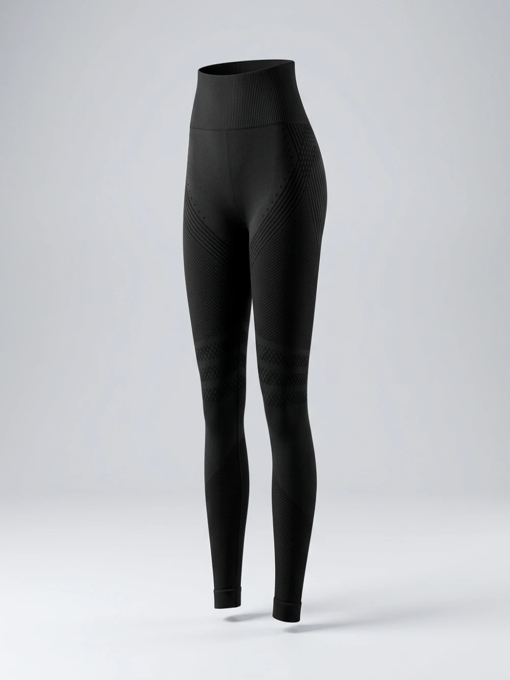 Sports Pants With Sexy Lines Lifting Buttocks Sports Tight Pants Women's High Waisted Elastic Fitness Pants Running Yoga Pants - Image 2