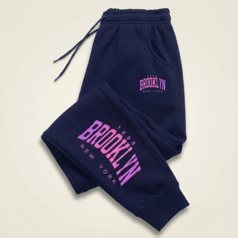 Casual Womens Sweatpants Letter Printing Trousers Daily Outdoors Gym Sports Jogging Pants Office Street Fashion Woman Pants Y2k - Image 4