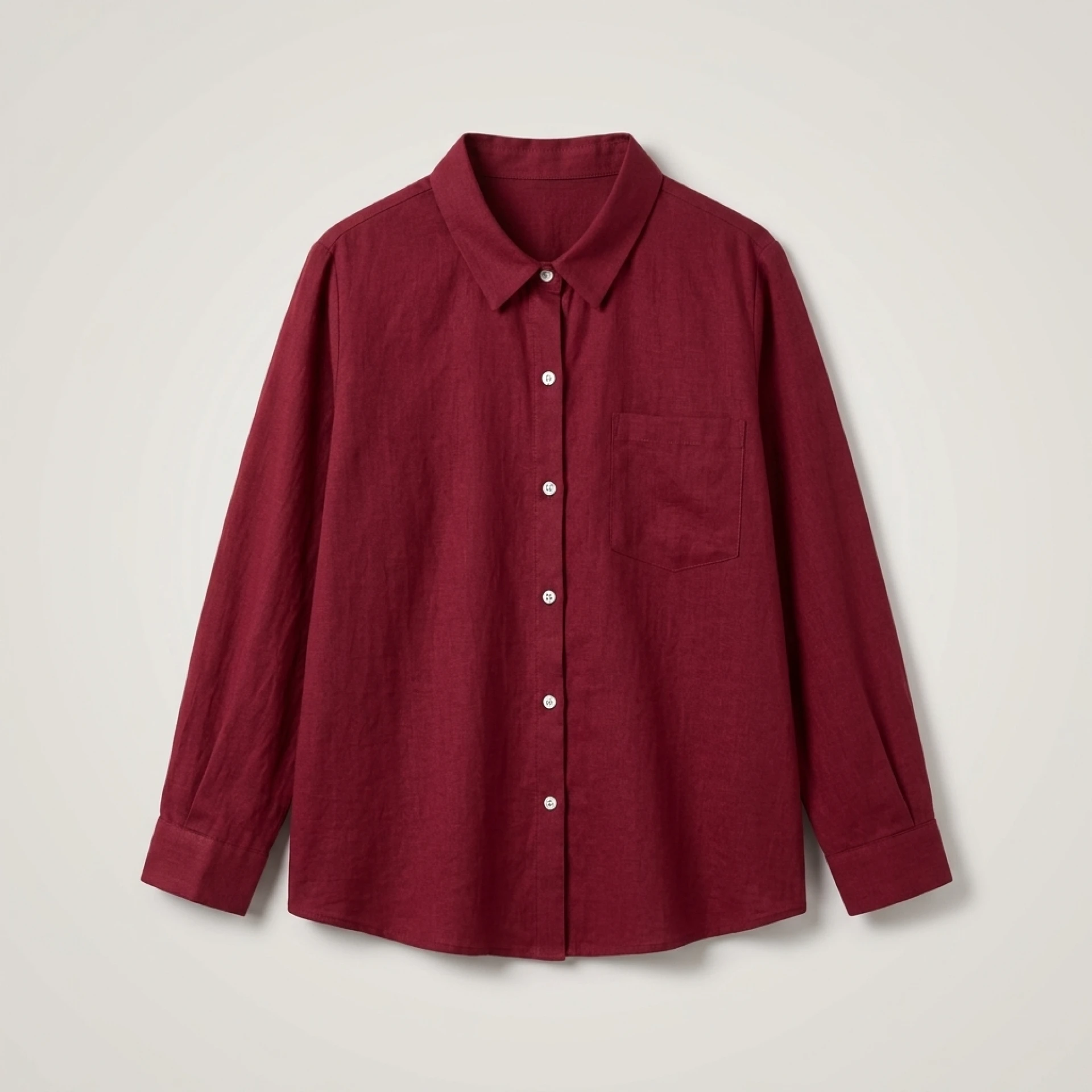 2023 Autumn Clothes Women Shirt Plus Size Loose Fold Shoulder Casual Solid Color Long Sleeved Blouse Curve S73 2316 - Image 2