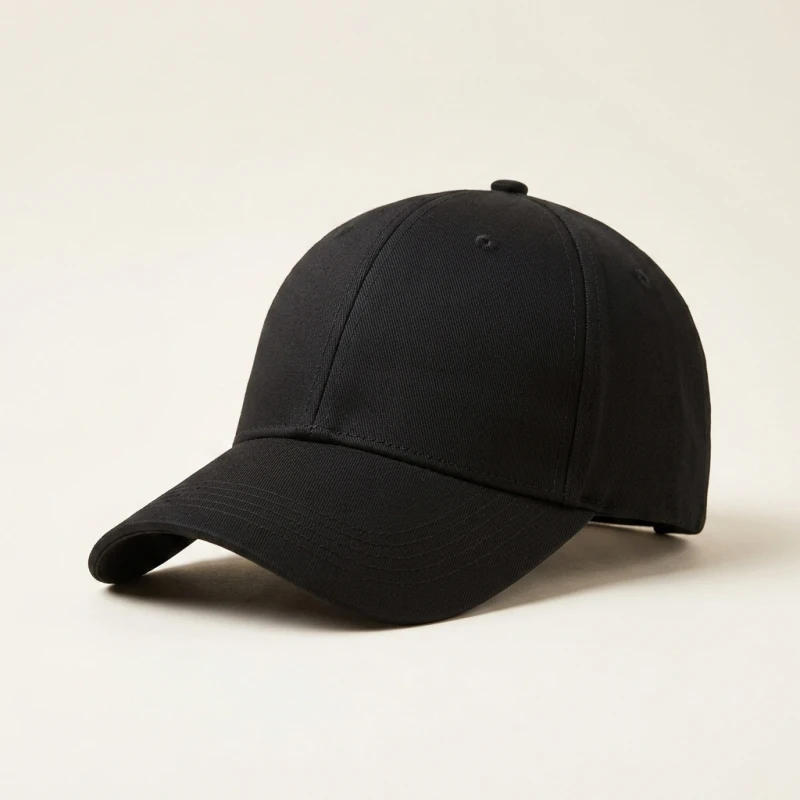 Extra Long Bill Plain Adjustable Baseball Cap Hat Snapback Cap Summer UV Protection Travel Beach Cap Canvas Cap