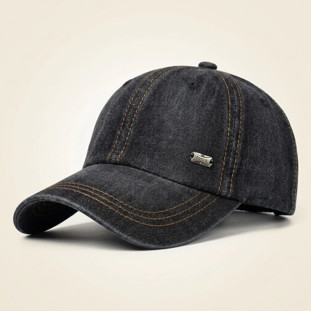 Vintage Washed Cotton Baseball Cap Men Women Denim Dad Hat Adjustable Trucker Style Low Profile - Image 10