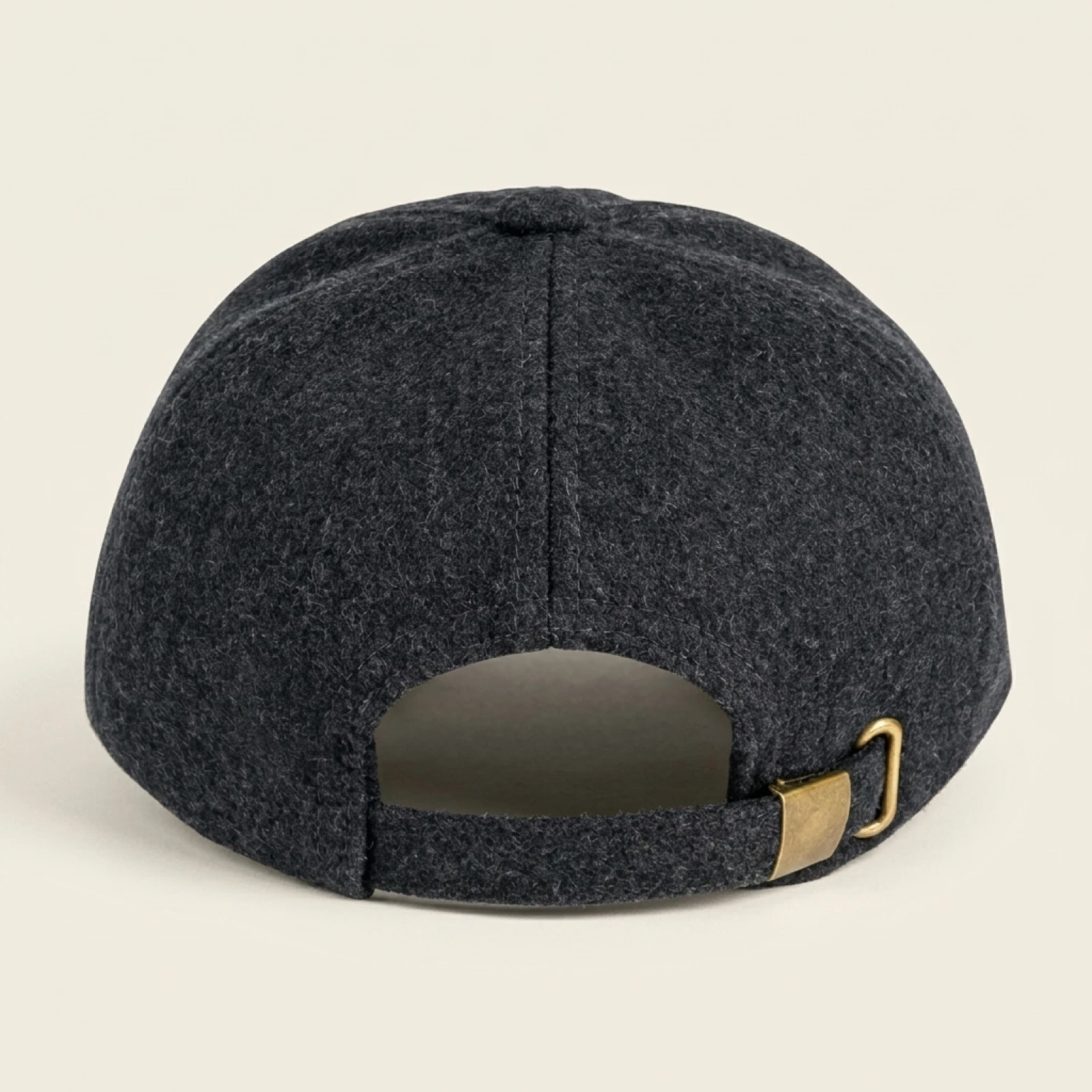 BOTVELA Men's Wool Tweed Baseball Cap Casual Style Soft Adjustable Unstructured Hat - Image 6
