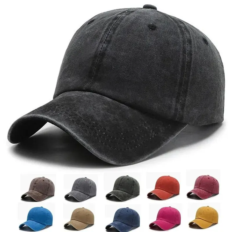 Fashion Solid Baseball Caps for Men Cap Streetwear Style Women Hat Snapback Casual Cap Casquette Dad Hat Hip Hop Cap (Men's & Women's)