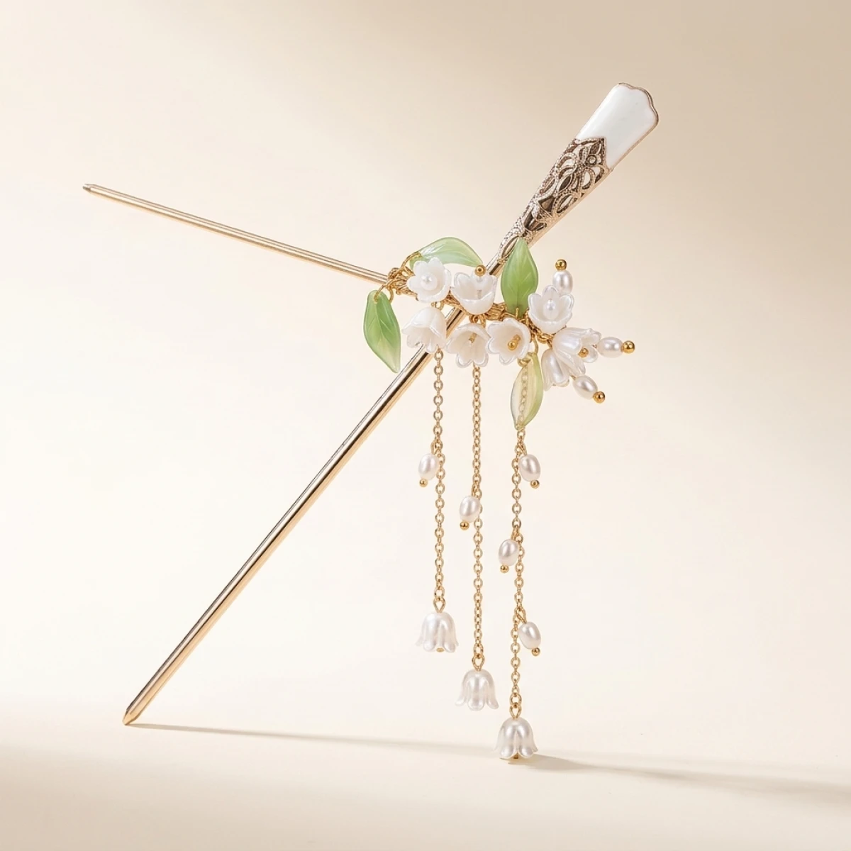 Light Luxury Flower Hairpin For Women Indian Style Floral Butterfly Tassel Hair Stick Elegant Metal Jewelry Hairpin Hair Clips (Men's & Women's) - Image 2